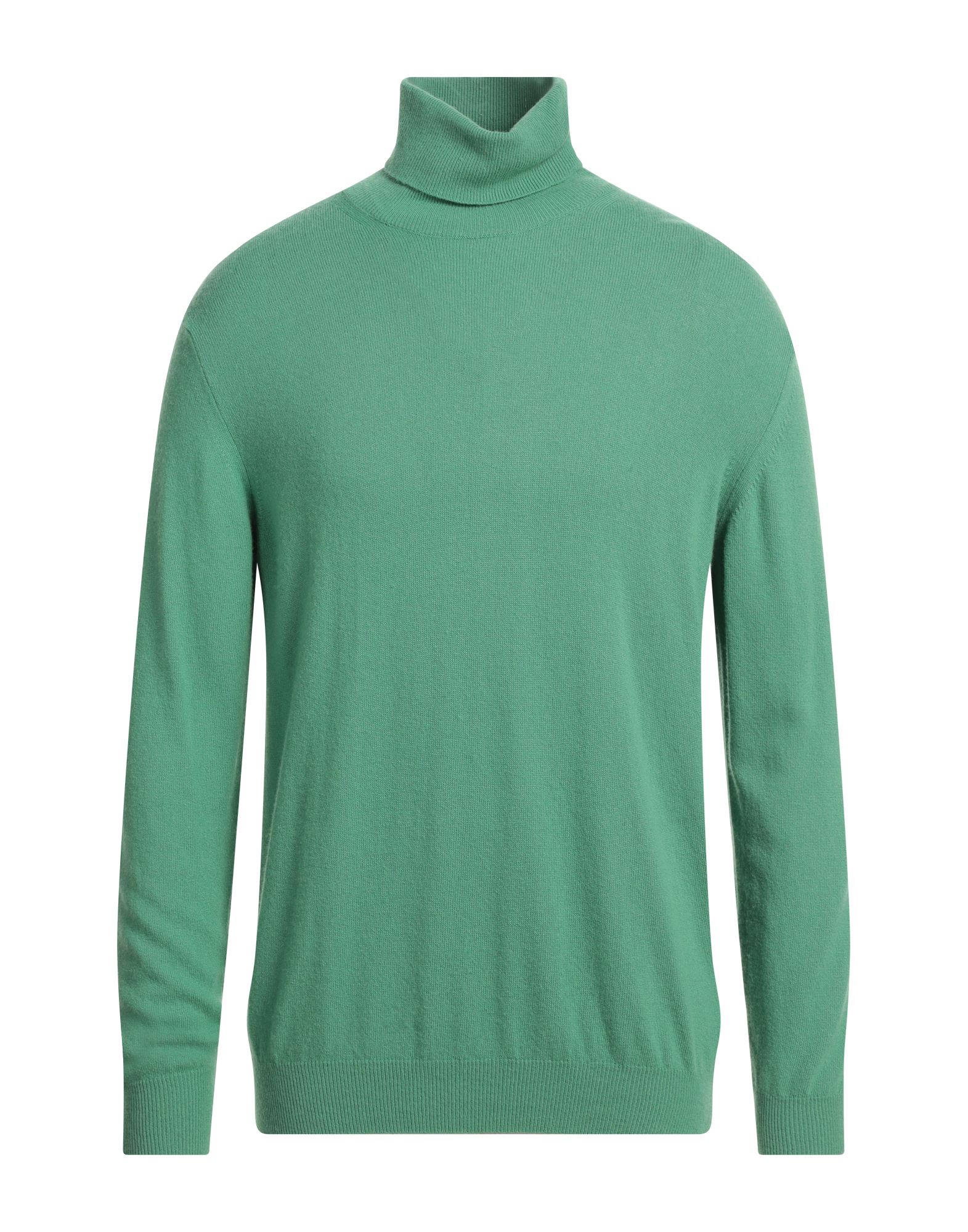 DANIELE ALESSANDRINI HOMME Rollkragenpullover Herren Grün von DANIELE ALESSANDRINI HOMME