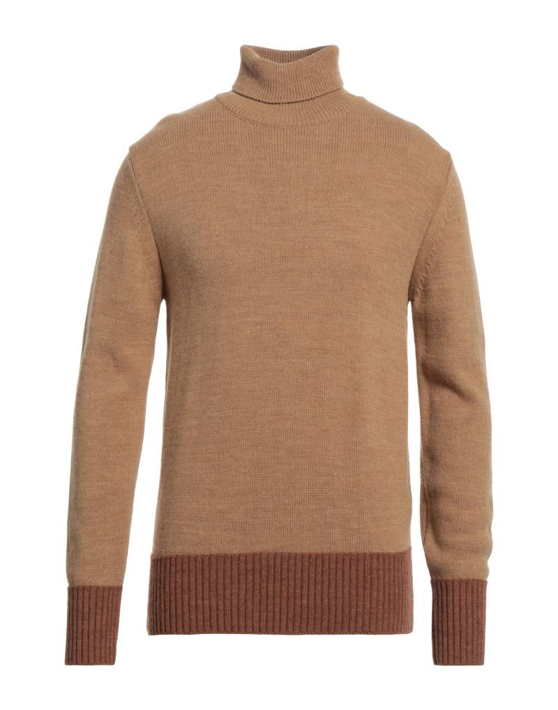 DANIELE ALESSANDRINI HOMME Rollkragenpullover Herren Kamel von DANIELE ALESSANDRINI HOMME