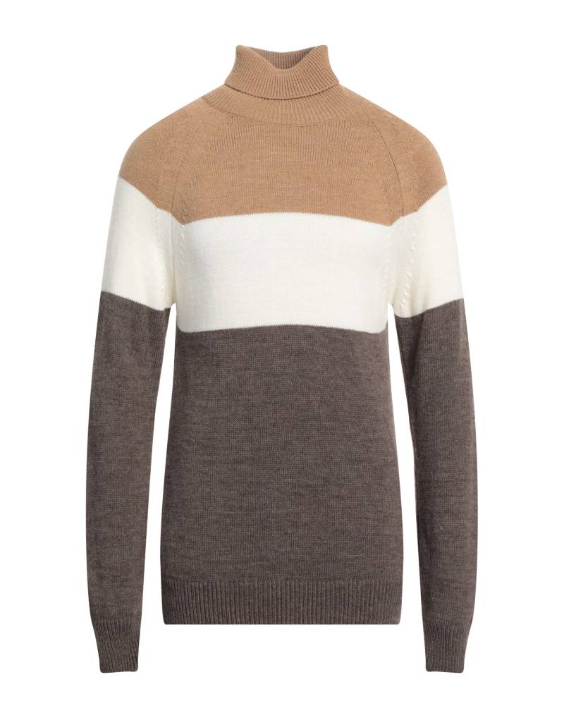 DANIELE ALESSANDRINI HOMME Rollkragenpullover Herren Kamel von DANIELE ALESSANDRINI HOMME