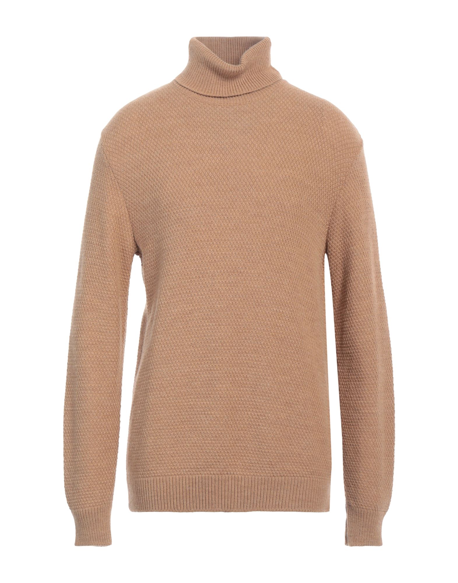 DANIELE ALESSANDRINI HOMME Rollkragenpullover Herren Kamel von DANIELE ALESSANDRINI HOMME