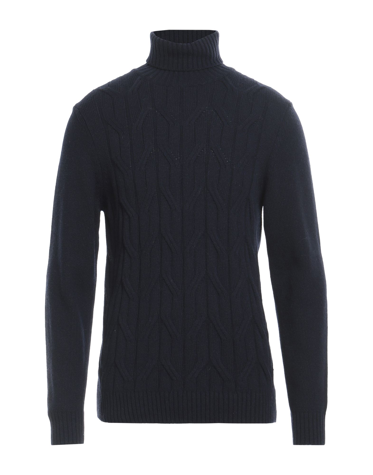 DANIELE ALESSANDRINI HOMME Rollkragenpullover Herren Nachtblau von DANIELE ALESSANDRINI HOMME