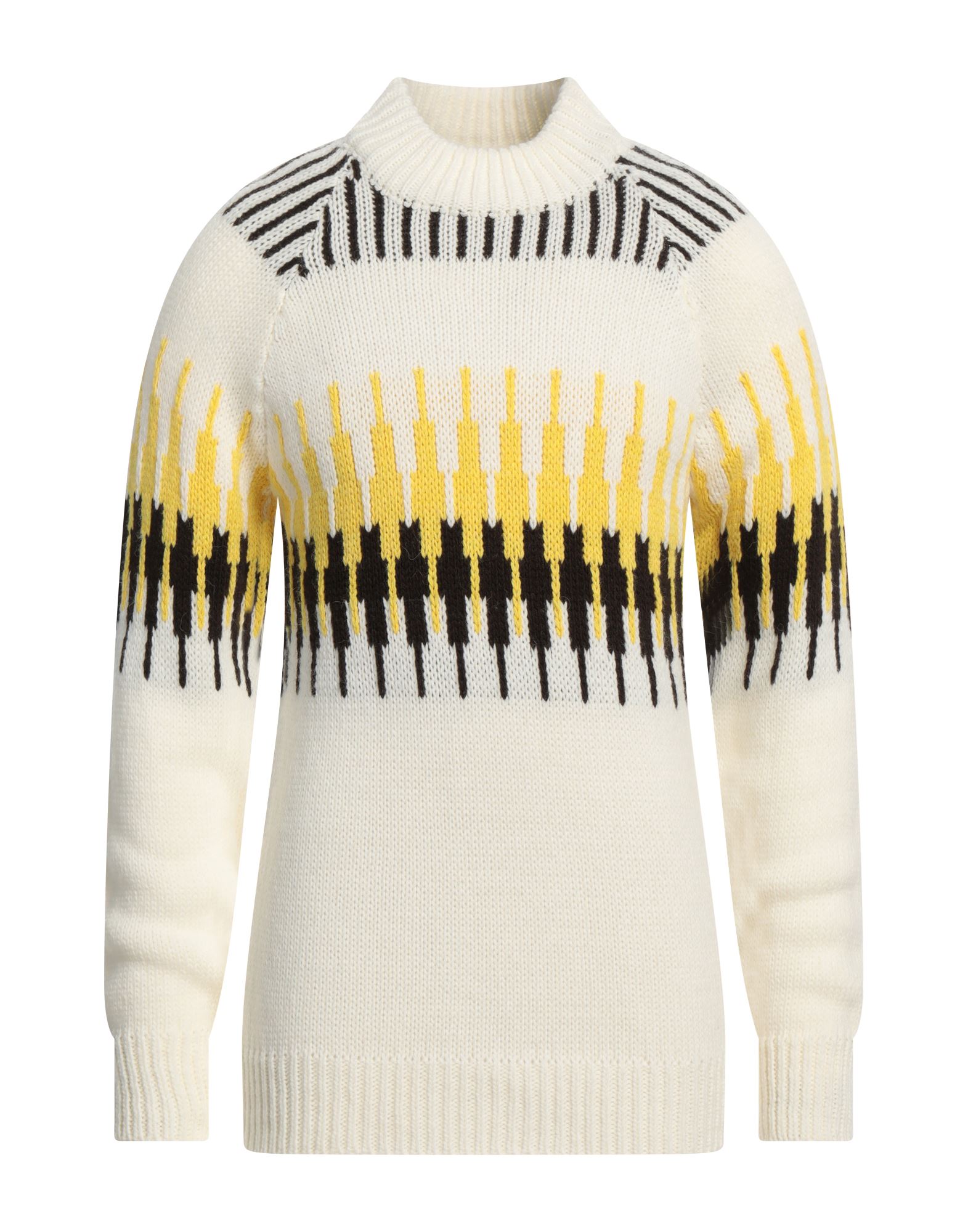 DANIELE ALESSANDRINI HOMME Rollkragenpullover Herren Off white von DANIELE ALESSANDRINI HOMME