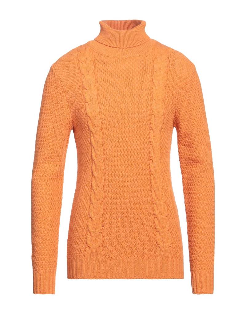DANIELE ALESSANDRINI HOMME Rollkragenpullover Herren Orange von DANIELE ALESSANDRINI HOMME