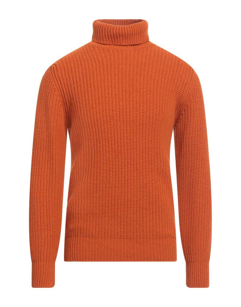 DANIELE ALESSANDRINI HOMME Rollkragenpullover Herren Orange von DANIELE ALESSANDRINI HOMME