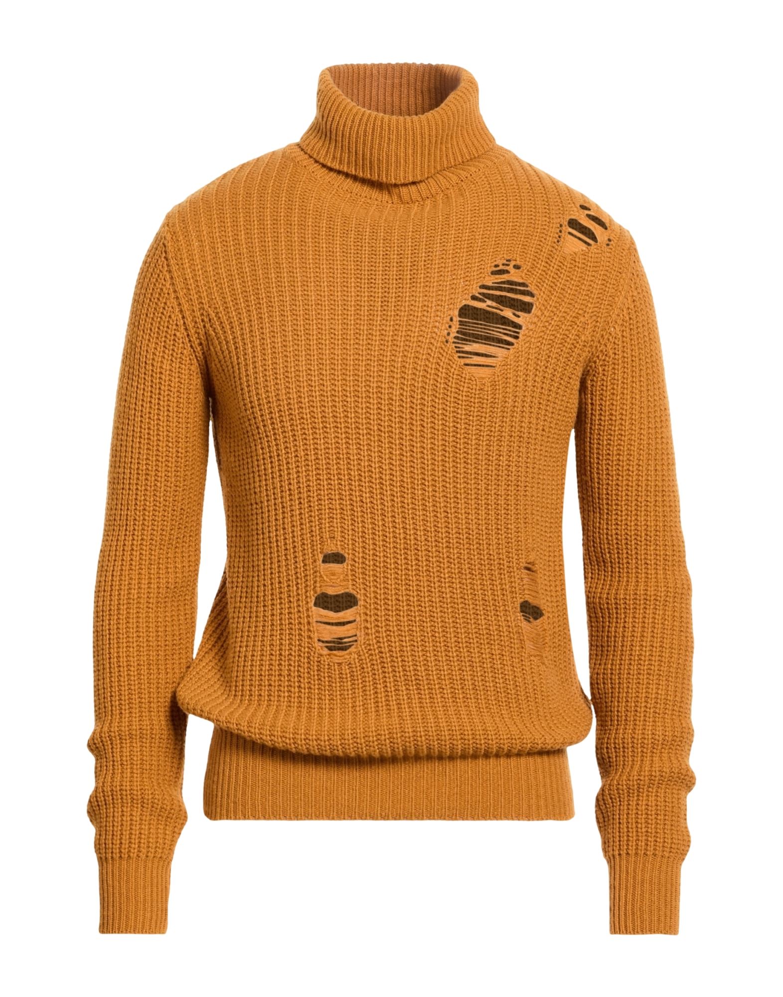 DANIELE ALESSANDRINI HOMME Rollkragenpullover Herren Ringelblume von DANIELE ALESSANDRINI HOMME