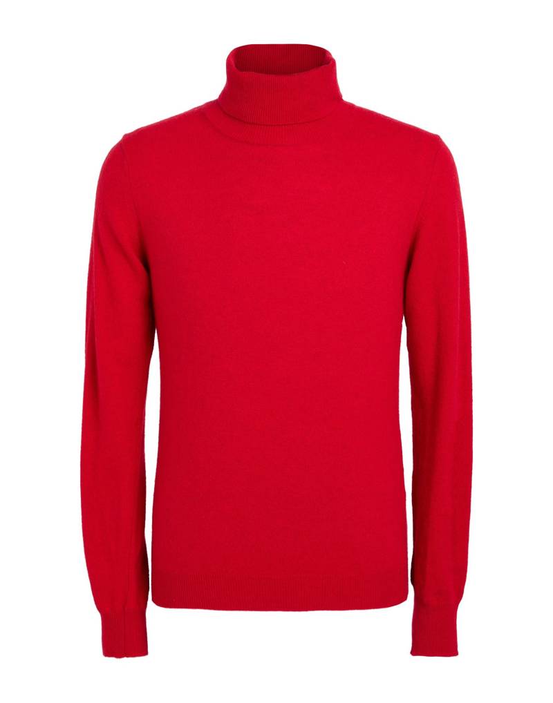 DANIELE ALESSANDRINI HOMME Rollkragenpullover Herren Rot von DANIELE ALESSANDRINI HOMME