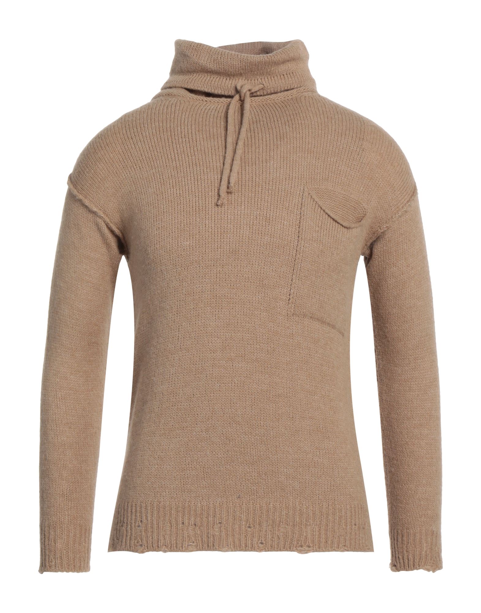 DANIELE ALESSANDRINI HOMME Rollkragenpullover Herren Sand von DANIELE ALESSANDRINI HOMME