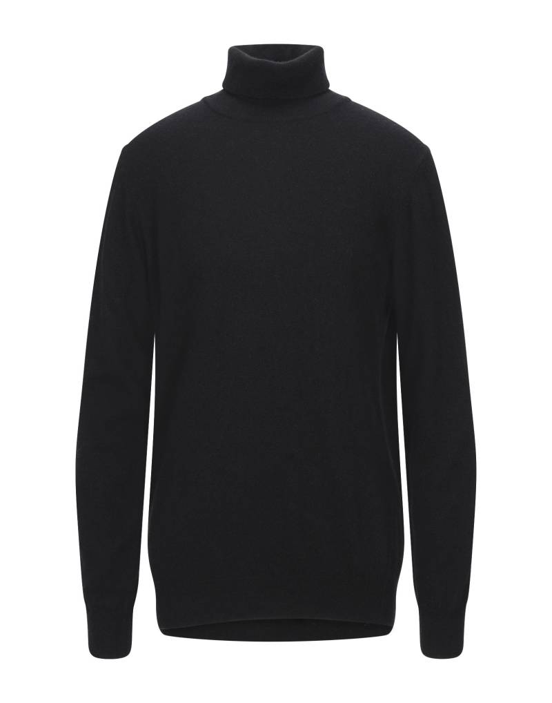 DANIELE ALESSANDRINI HOMME Rollkragenpullover Herren Schwarz von DANIELE ALESSANDRINI HOMME