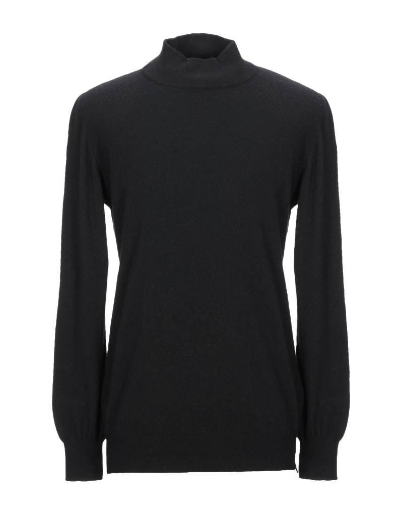 DANIELE ALESSANDRINI HOMME Rollkragenpullover Herren Schwarz von DANIELE ALESSANDRINI HOMME