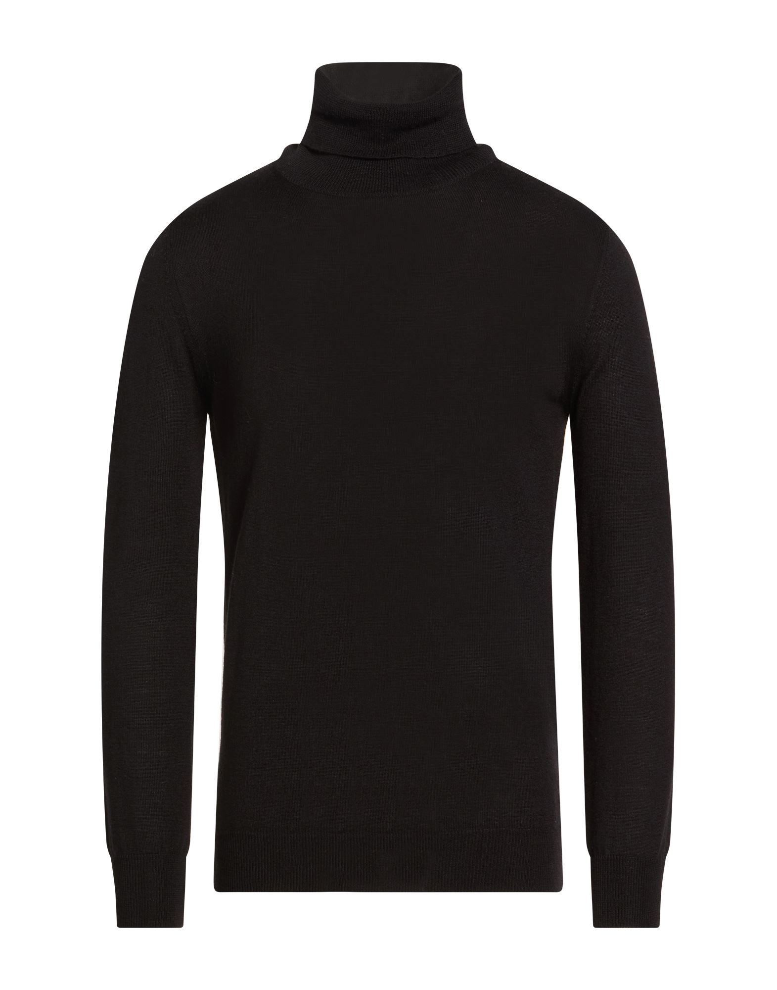 DANIELE ALESSANDRINI HOMME Rollkragenpullover Herren Schwarz von DANIELE ALESSANDRINI HOMME