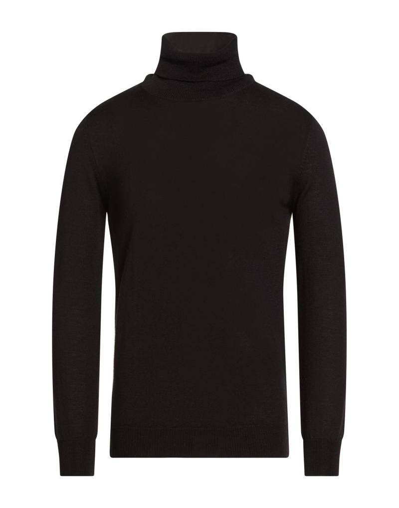 DANIELE ALESSANDRINI HOMME Rollkragenpullover Herren Schwarz von DANIELE ALESSANDRINI HOMME