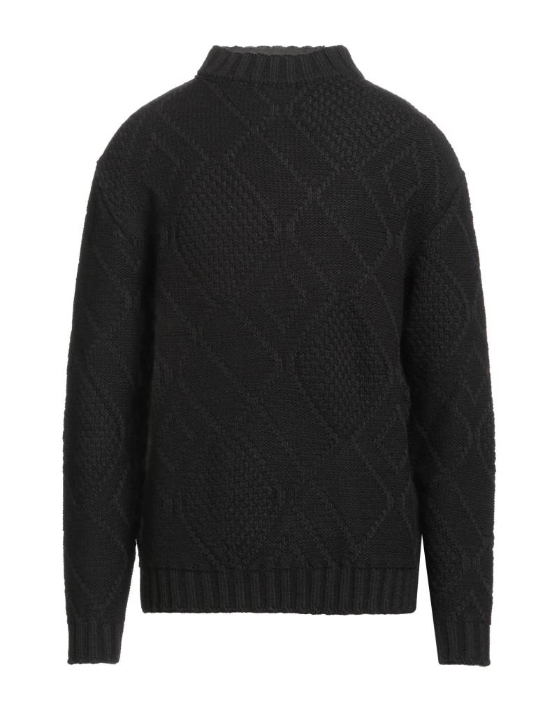 DANIELE ALESSANDRINI HOMME Rollkragenpullover Herren Schwarz von DANIELE ALESSANDRINI HOMME
