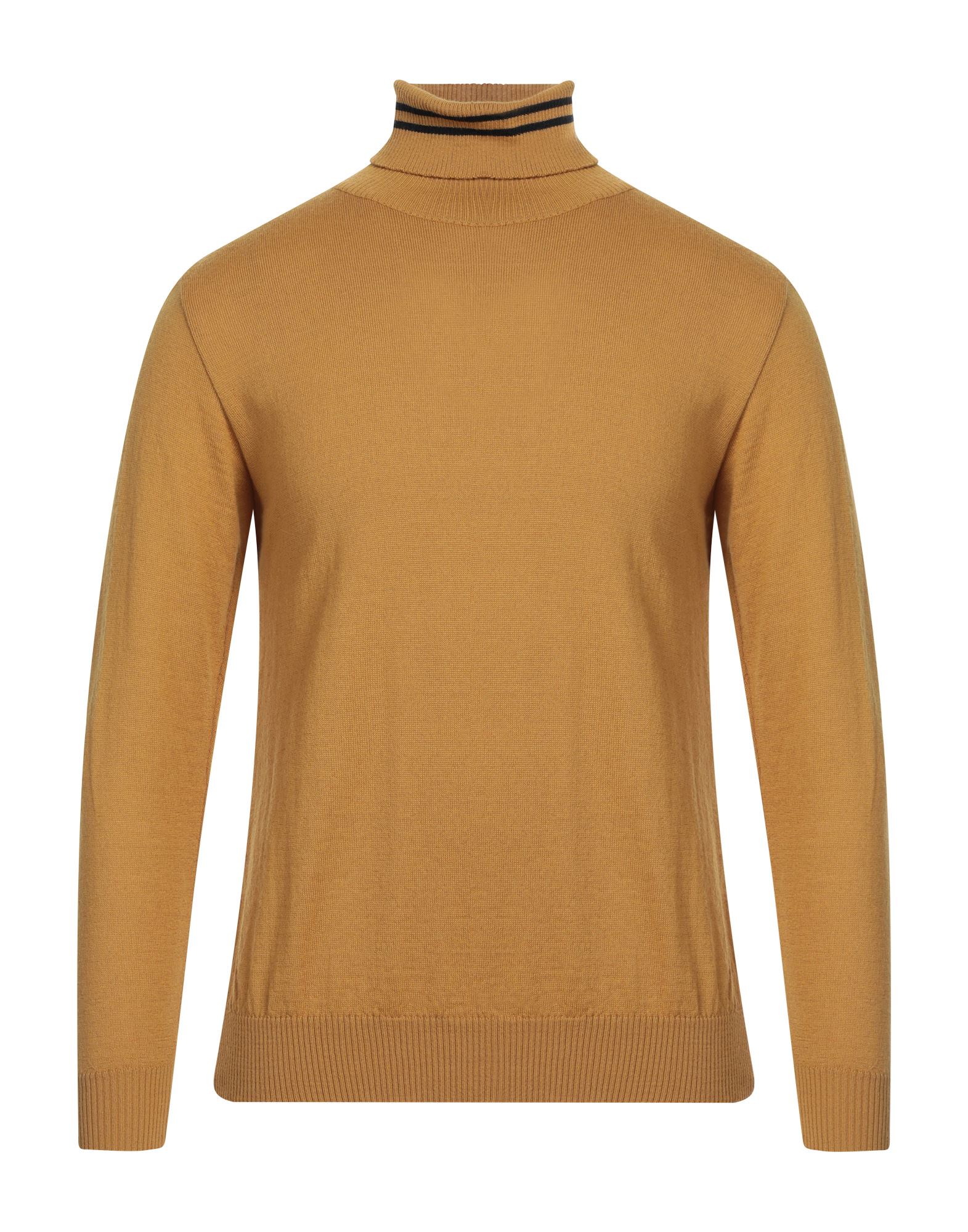 DANIELE ALESSANDRINI HOMME Rollkragenpullover Herren Senf von DANIELE ALESSANDRINI HOMME