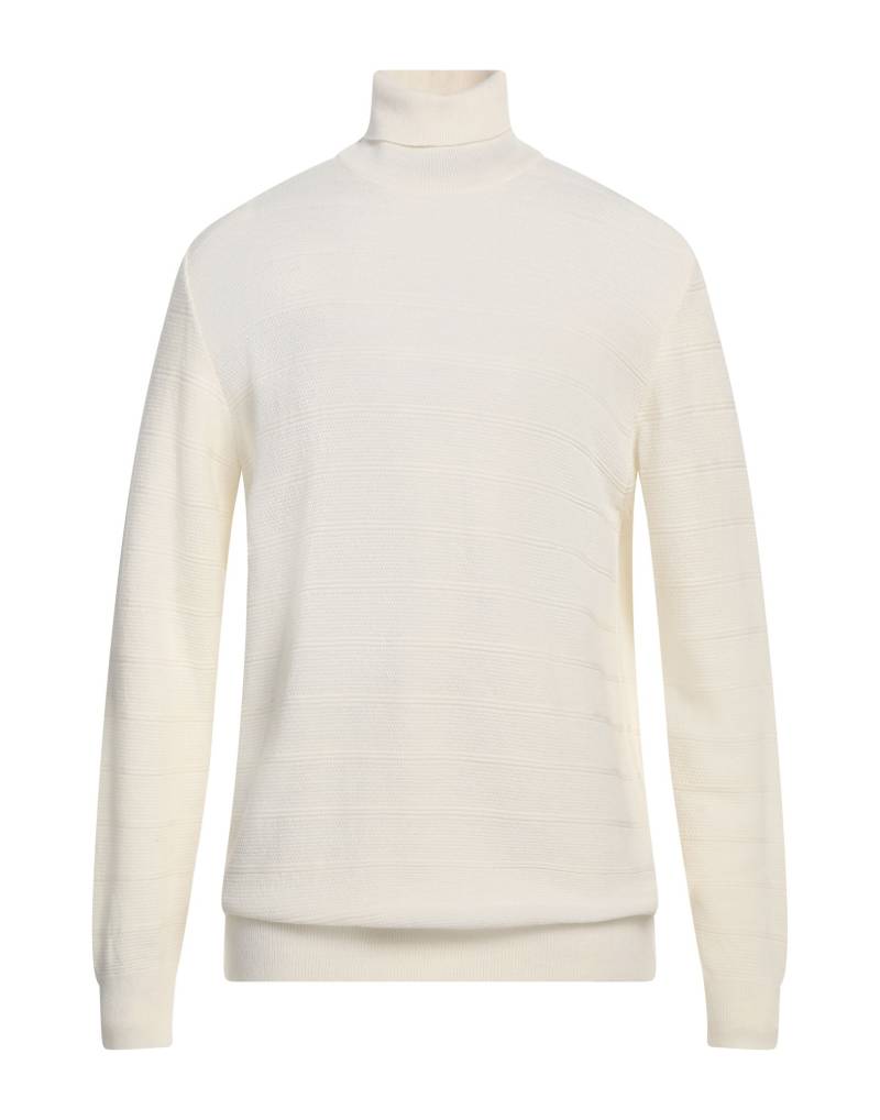DANIELE ALESSANDRINI HOMME Rollkragenpullover Herren Weiß von DANIELE ALESSANDRINI HOMME