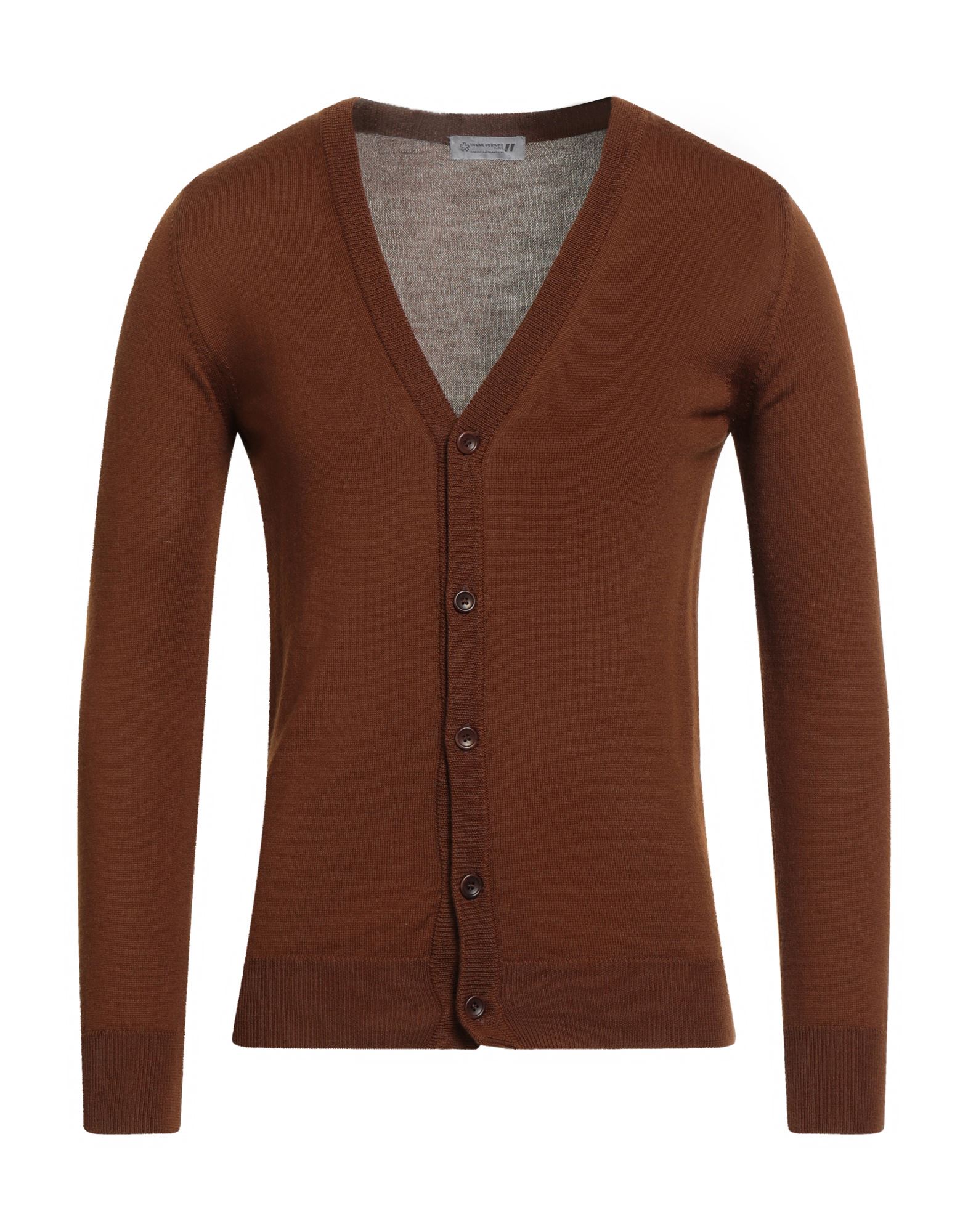 DANIELE ALESSANDRINI HOMME Strickjacke Herren Braun von DANIELE ALESSANDRINI HOMME