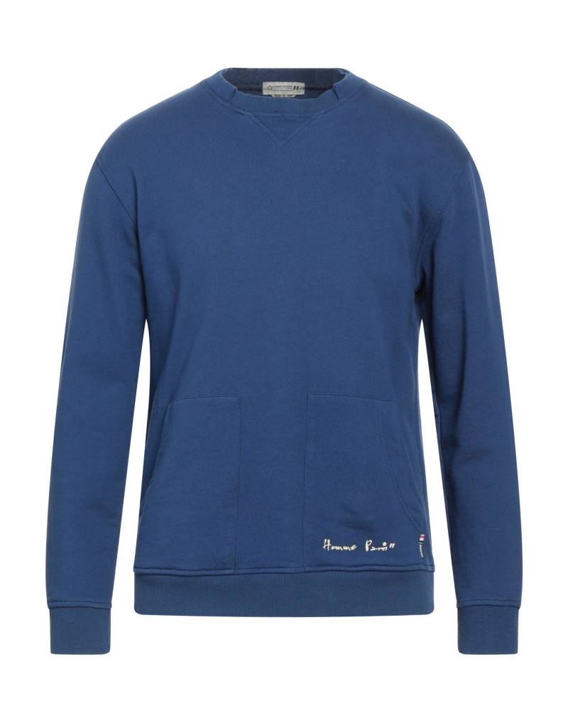 DANIELE ALESSANDRINI HOMME Sweatshirt Herren Blau von DANIELE ALESSANDRINI HOMME