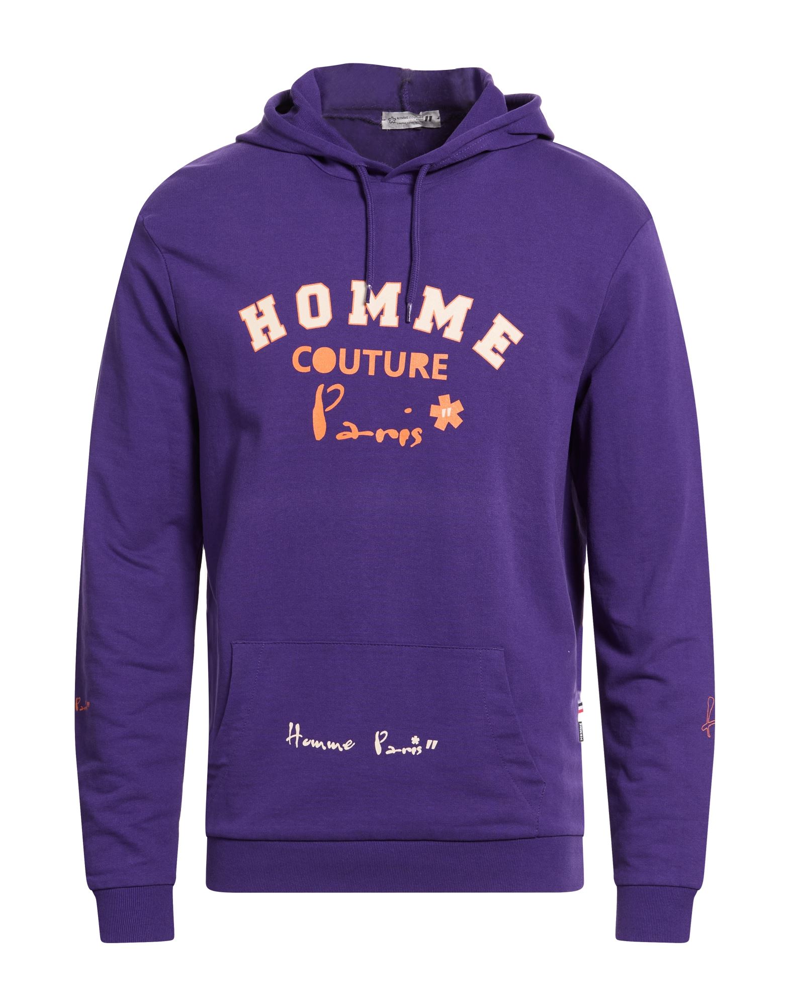 DANIELE ALESSANDRINI HOMME Sweatshirt Herren Dunkelviolett von DANIELE ALESSANDRINI HOMME