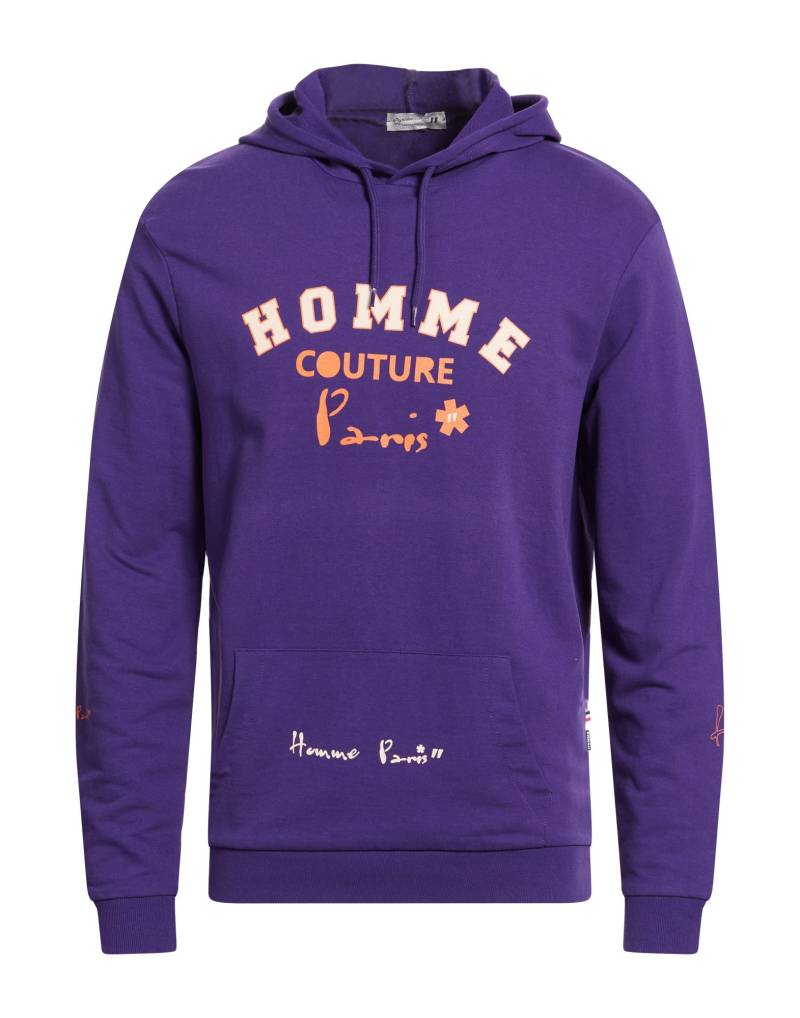 DANIELE ALESSANDRINI HOMME Sweatshirt Herren Dunkelviolett von DANIELE ALESSANDRINI HOMME