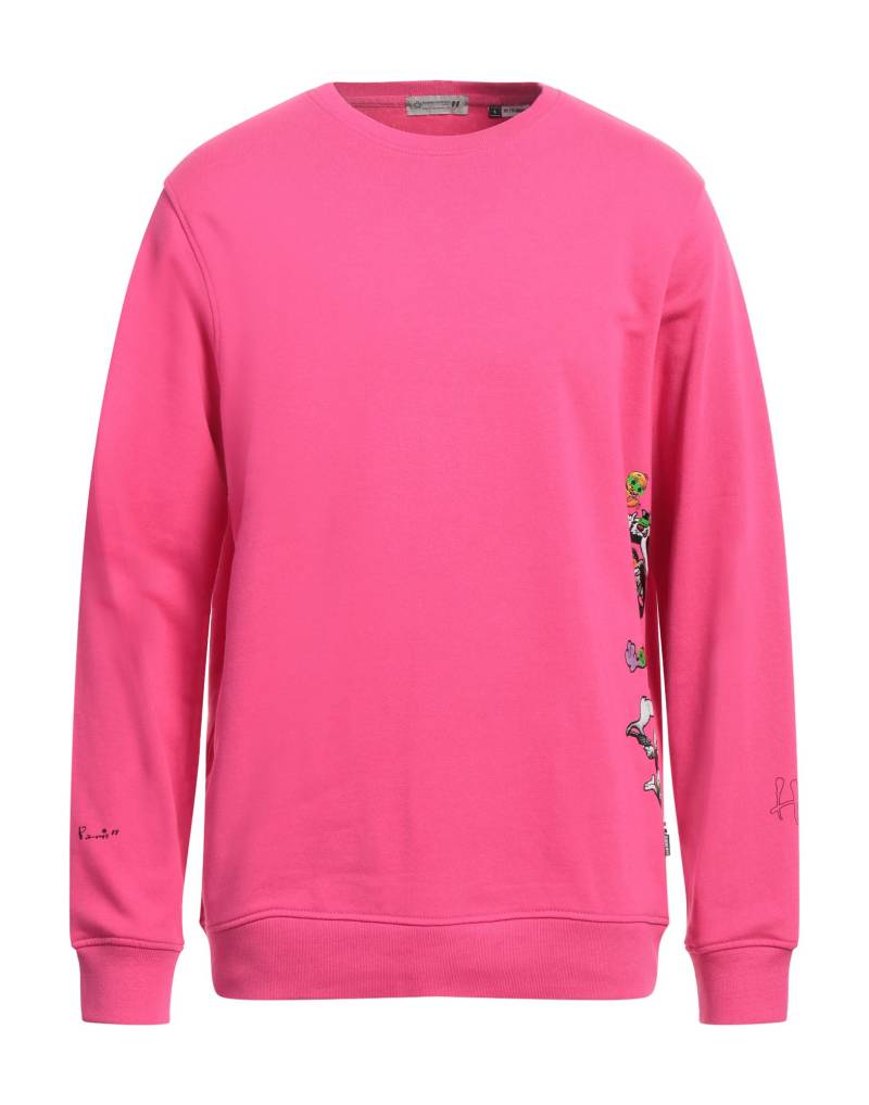 DANIELE ALESSANDRINI HOMME Sweatshirt Herren Fuchsia von DANIELE ALESSANDRINI HOMME