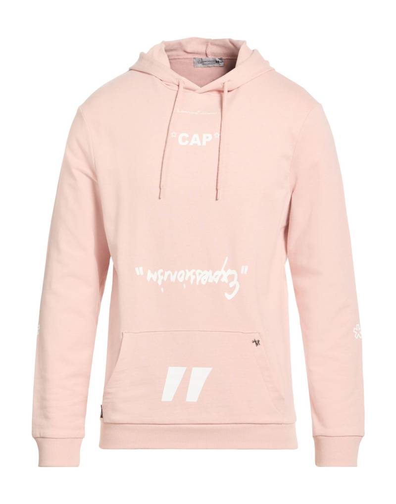 DANIELE ALESSANDRINI HOMME Sweatshirt Herren Hellrosa von DANIELE ALESSANDRINI HOMME