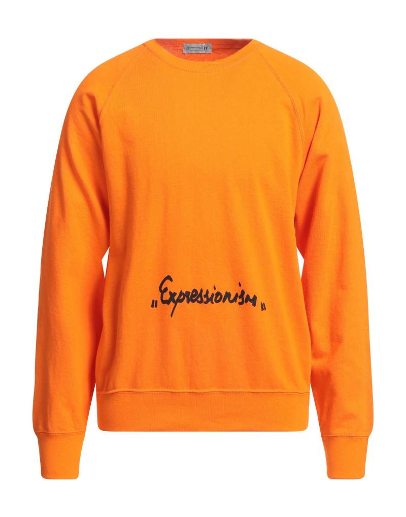 DANIELE ALESSANDRINI HOMME Sweatshirt Herren Orange von DANIELE ALESSANDRINI HOMME