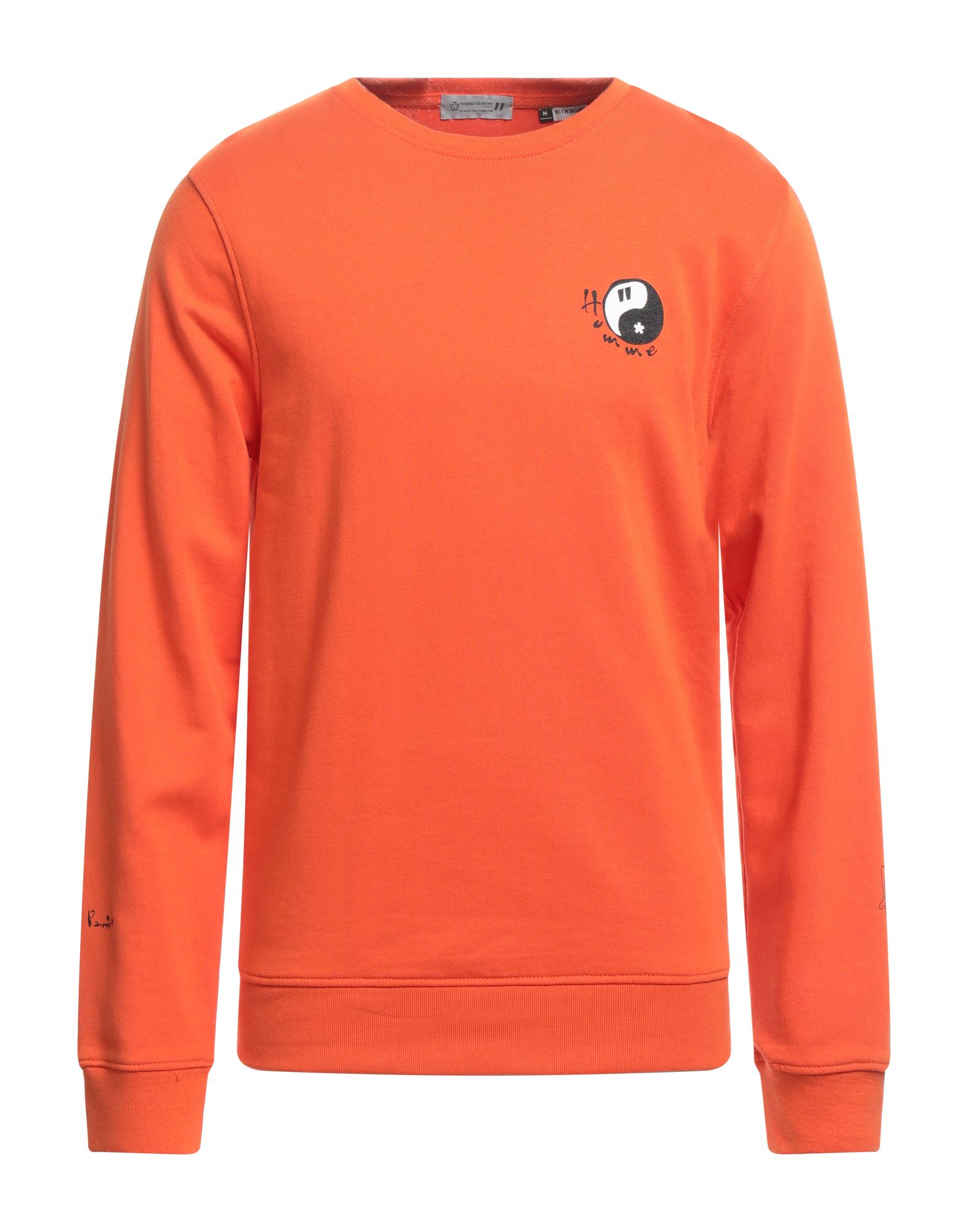 DANIELE ALESSANDRINI HOMME Sweatshirt Herren Orange von DANIELE ALESSANDRINI HOMME