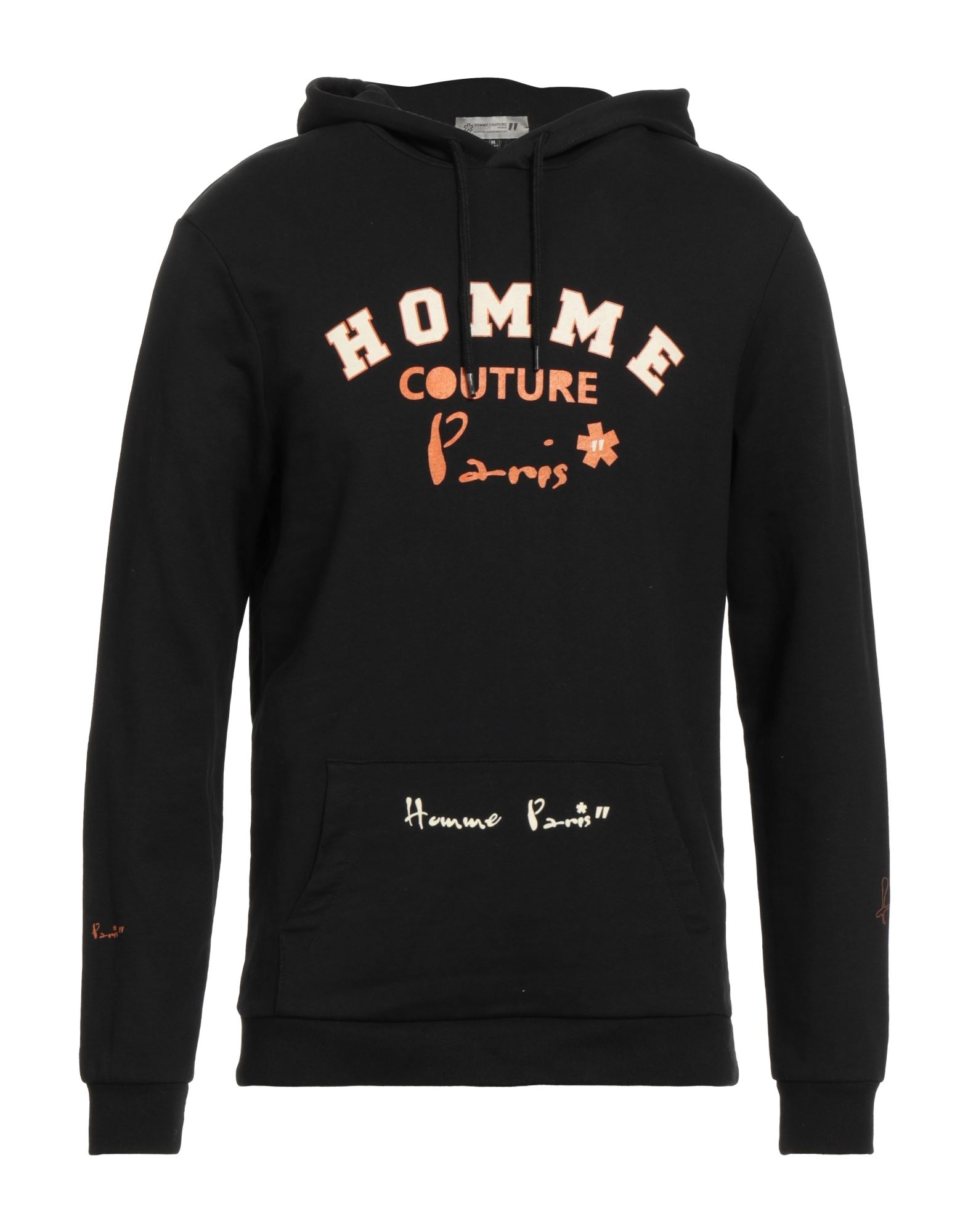 DANIELE ALESSANDRINI HOMME Sweatshirt Herren Schwarz von DANIELE ALESSANDRINI HOMME