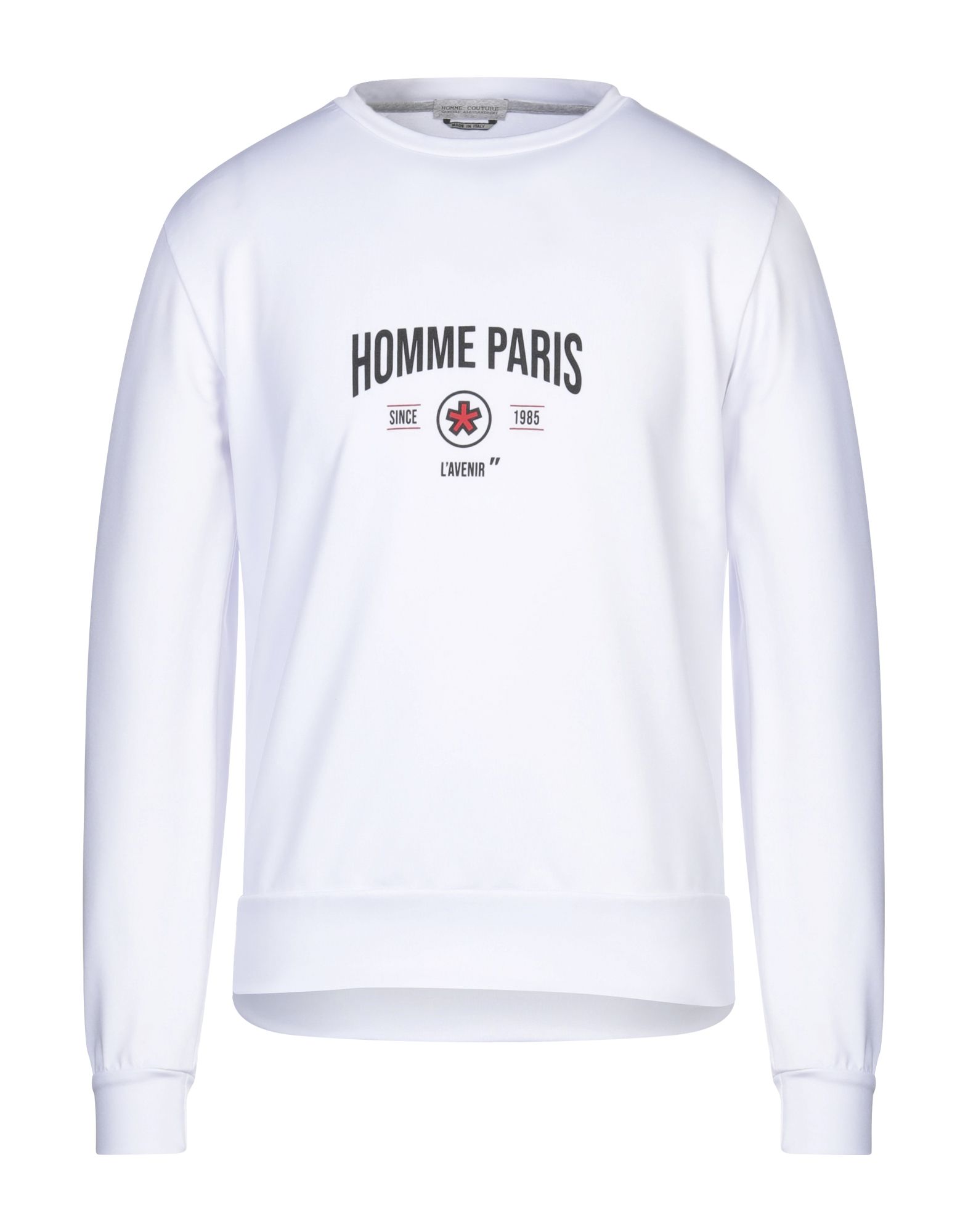 DANIELE ALESSANDRINI HOMME Sweatshirt Herren Weiß von DANIELE ALESSANDRINI HOMME