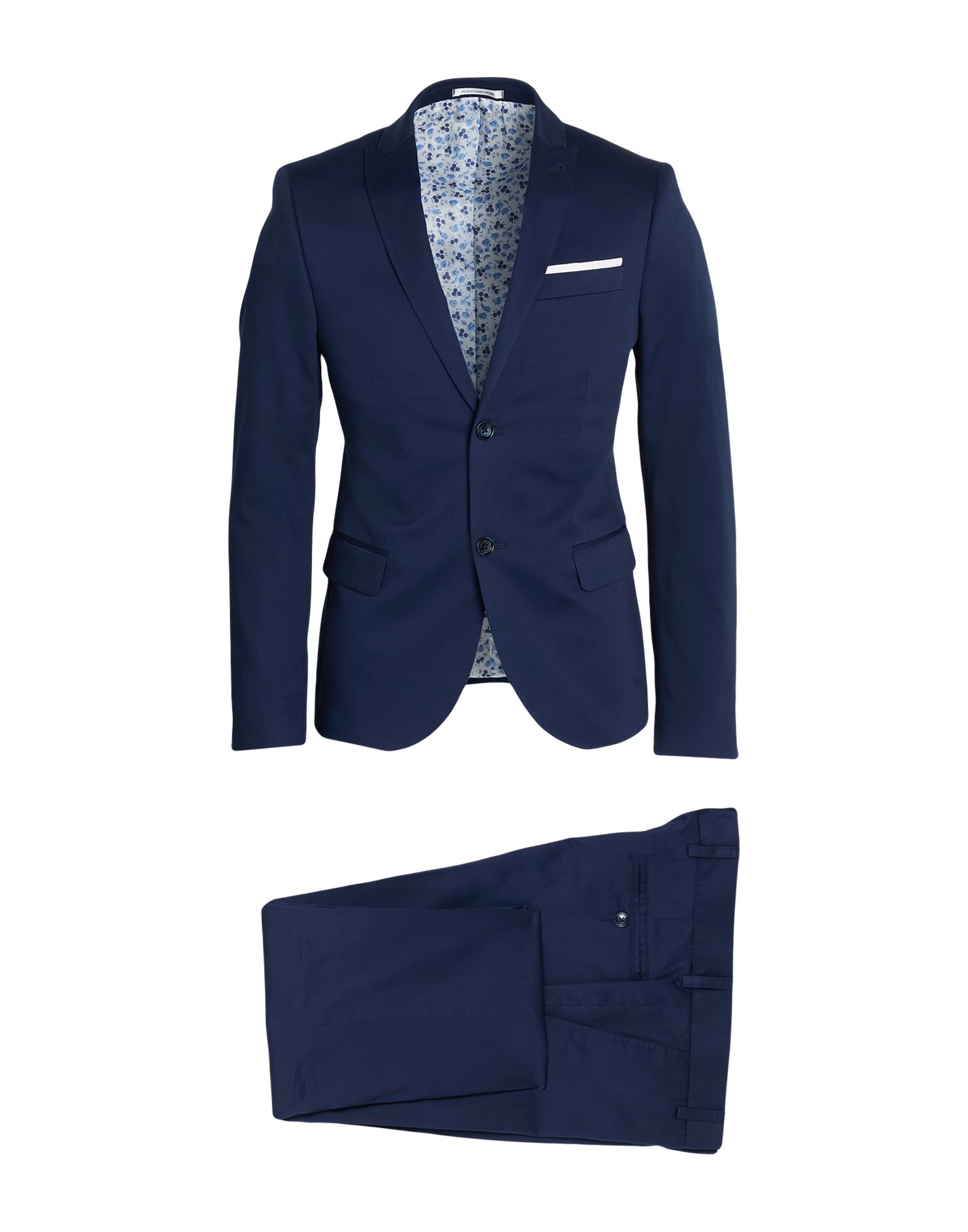 DANIELE ALESSANDRINI Anzug Herren Königsblau von DANIELE ALESSANDRINI