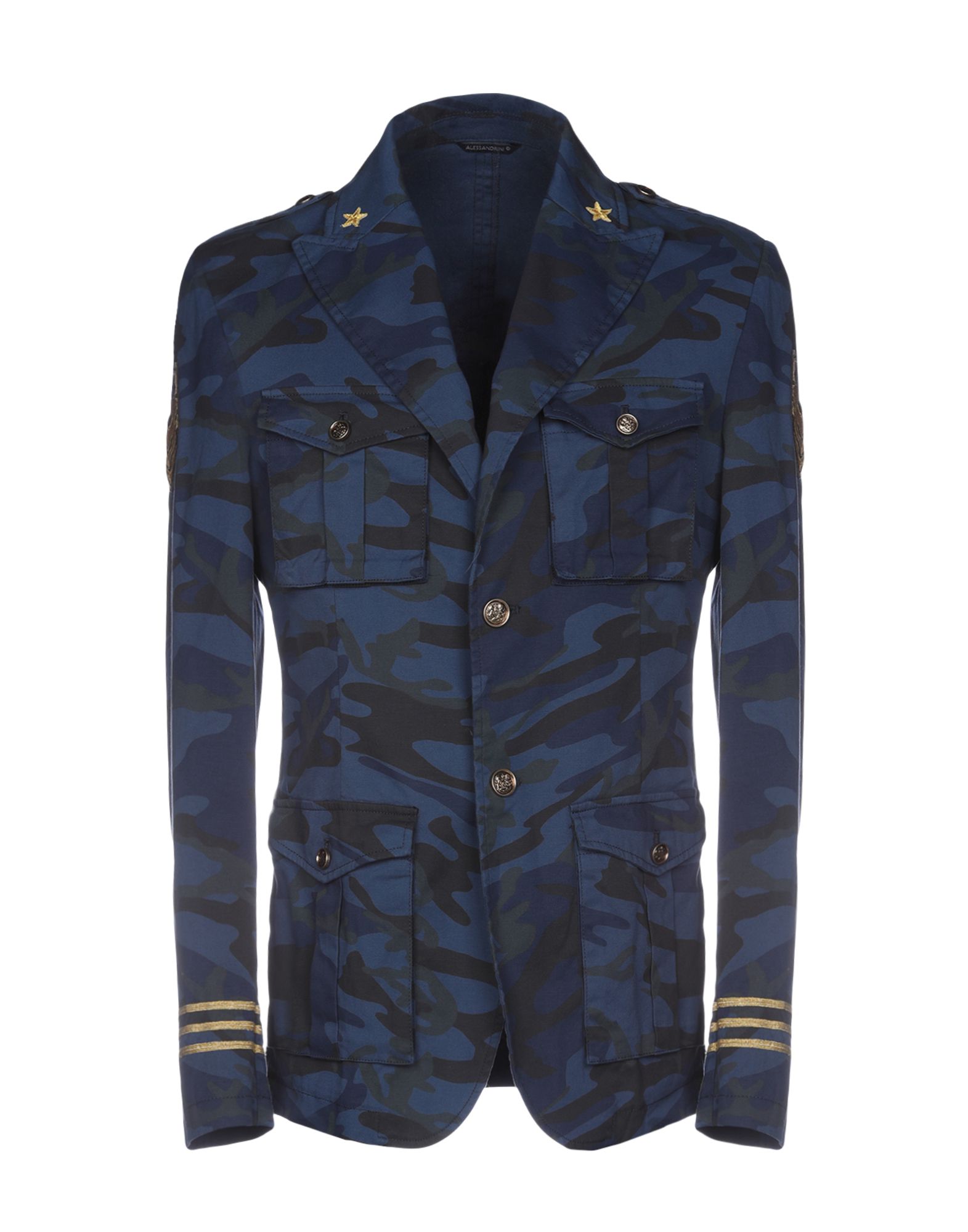 DANIELE ALESSANDRINI Blazer Herren Blau von DANIELE ALESSANDRINI