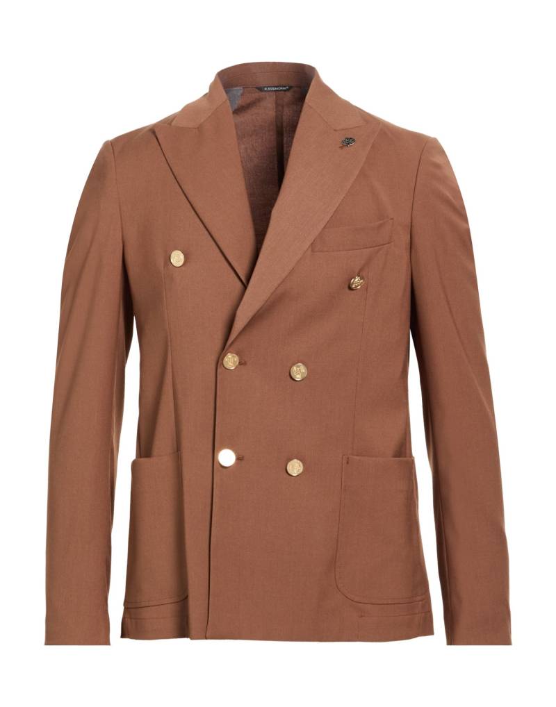 DANIELE ALESSANDRINI Blazer Herren Braun von DANIELE ALESSANDRINI