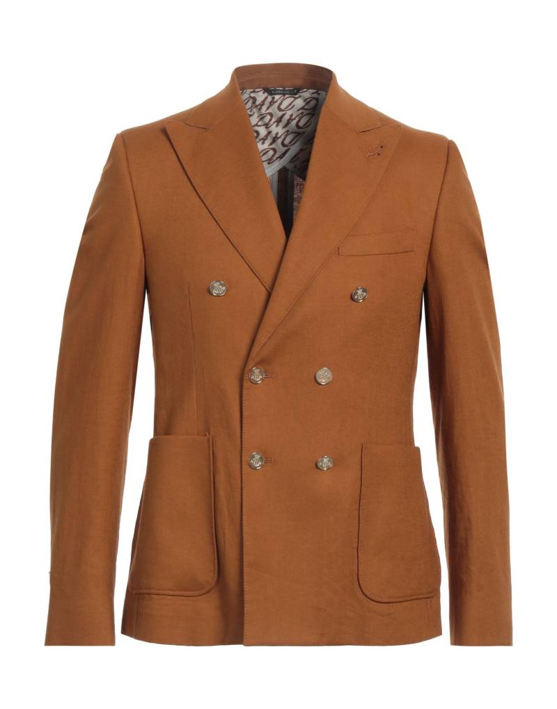 DANIELE ALESSANDRINI Blazer Herren Braun DANIELE ALESSANDRINI Blazer Herren Braun von DANIELE ALESSANDRINI