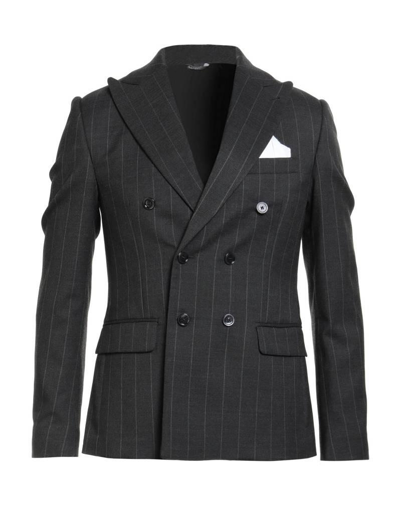 DANIELE ALESSANDRINI Blazer Herren Braungrau von DANIELE ALESSANDRINI