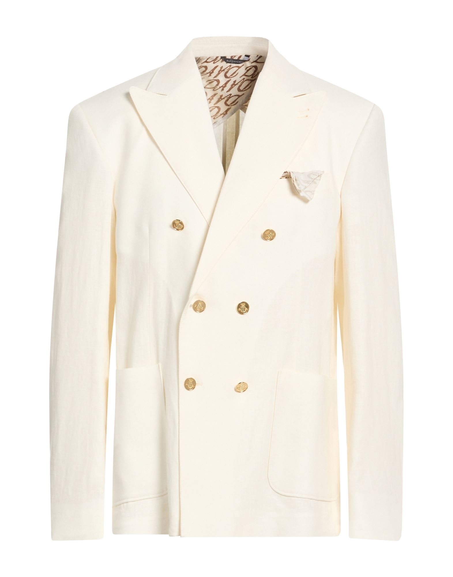 DANIELE ALESSANDRINI Blazer Herren Cremeweiß von DANIELE ALESSANDRINI
