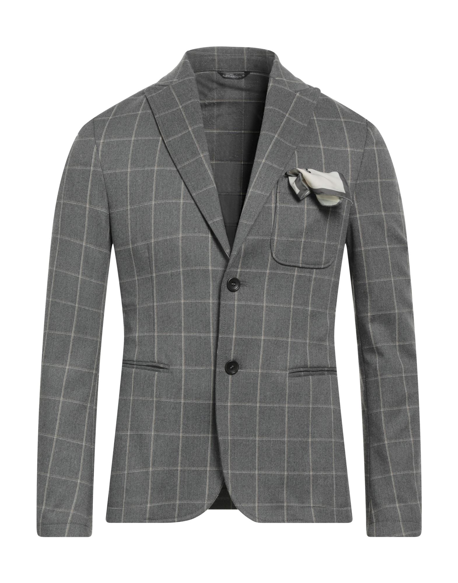 DANIELE ALESSANDRINI Blazer Herren Grau von DANIELE ALESSANDRINI