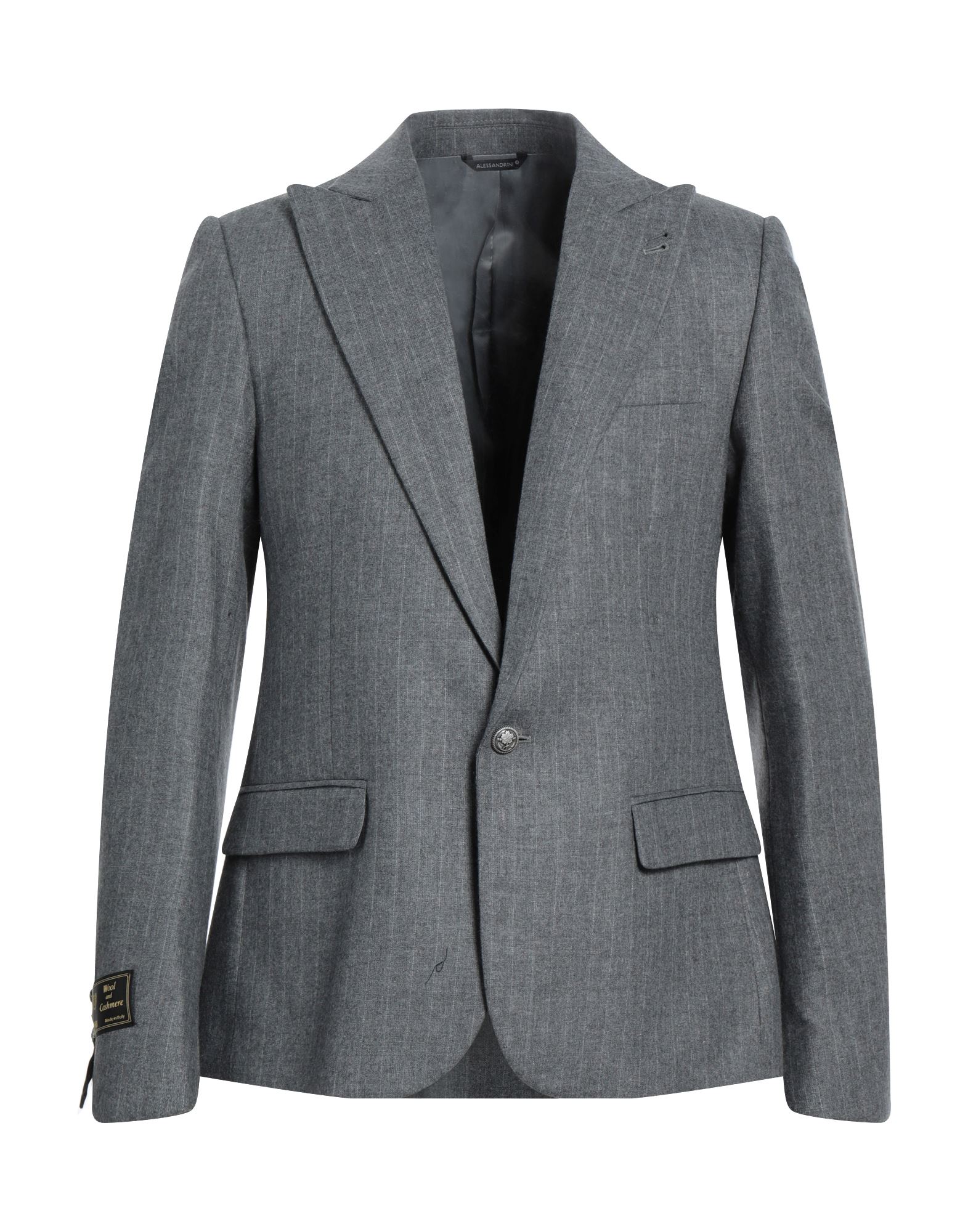 DANIELE ALESSANDRINI Blazer Herren Grau von DANIELE ALESSANDRINI