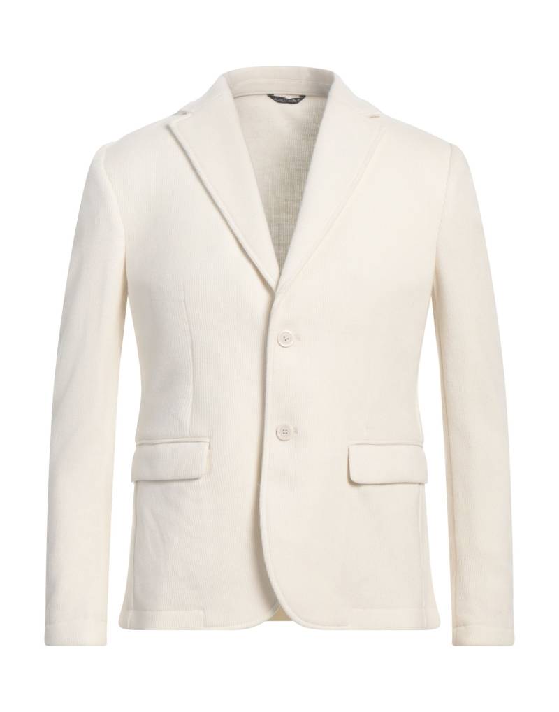 DANIELE ALESSANDRINI Blazer Herren Off white von DANIELE ALESSANDRINI