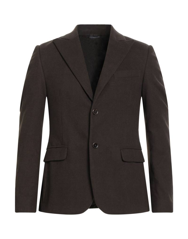 DANIELE ALESSANDRINI Blazer Herren Schokobraun von DANIELE ALESSANDRINI