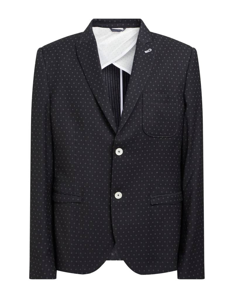 DANIELE ALESSANDRINI Blazer Herren Schwarz von DANIELE ALESSANDRINI
