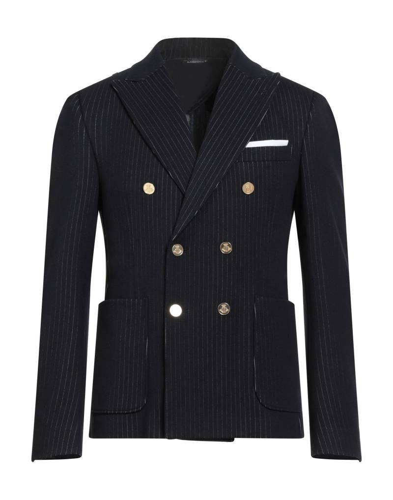 DANIELE ALESSANDRINI Blazer Herren Schwarz von DANIELE ALESSANDRINI