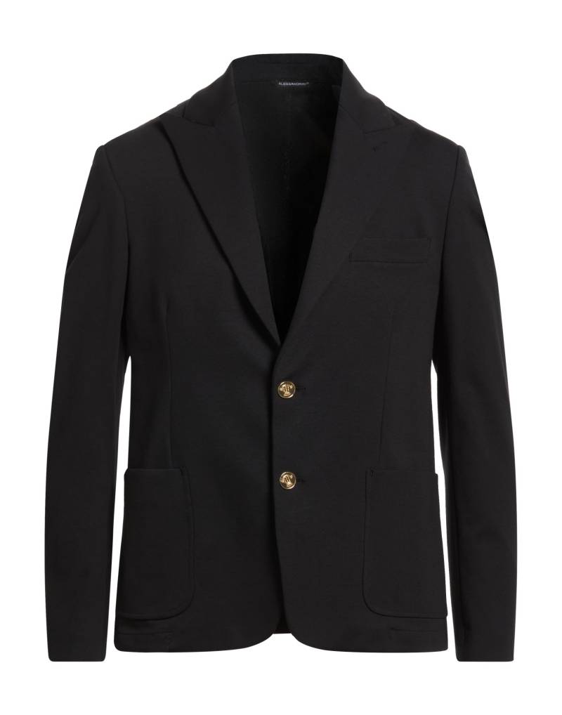 DANIELE ALESSANDRINI Blazer Herren Schwarz von DANIELE ALESSANDRINI