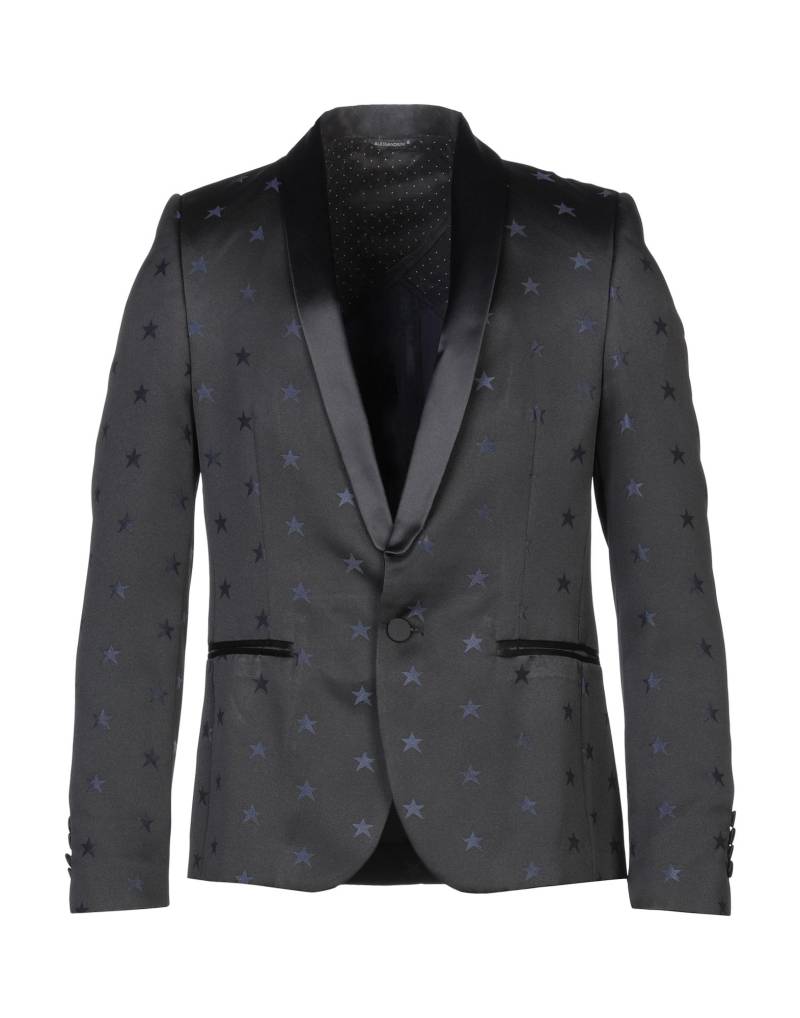 DANIELE ALESSANDRINI Blazer Herren Schwarz von DANIELE ALESSANDRINI