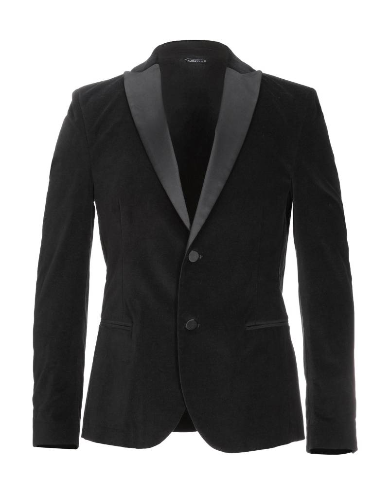 DANIELE ALESSANDRINI Blazer Herren Schwarz von DANIELE ALESSANDRINI