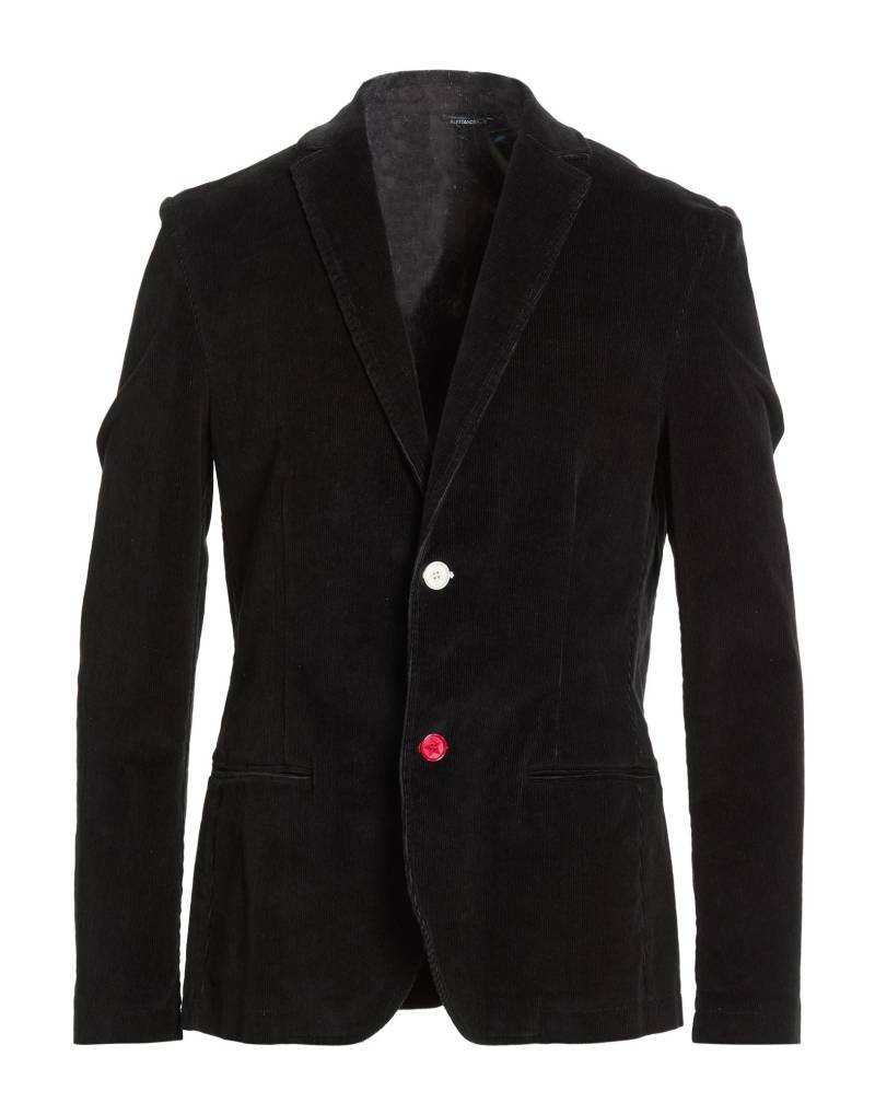 DANIELE ALESSANDRINI Blazer Herren Schwarz von DANIELE ALESSANDRINI
