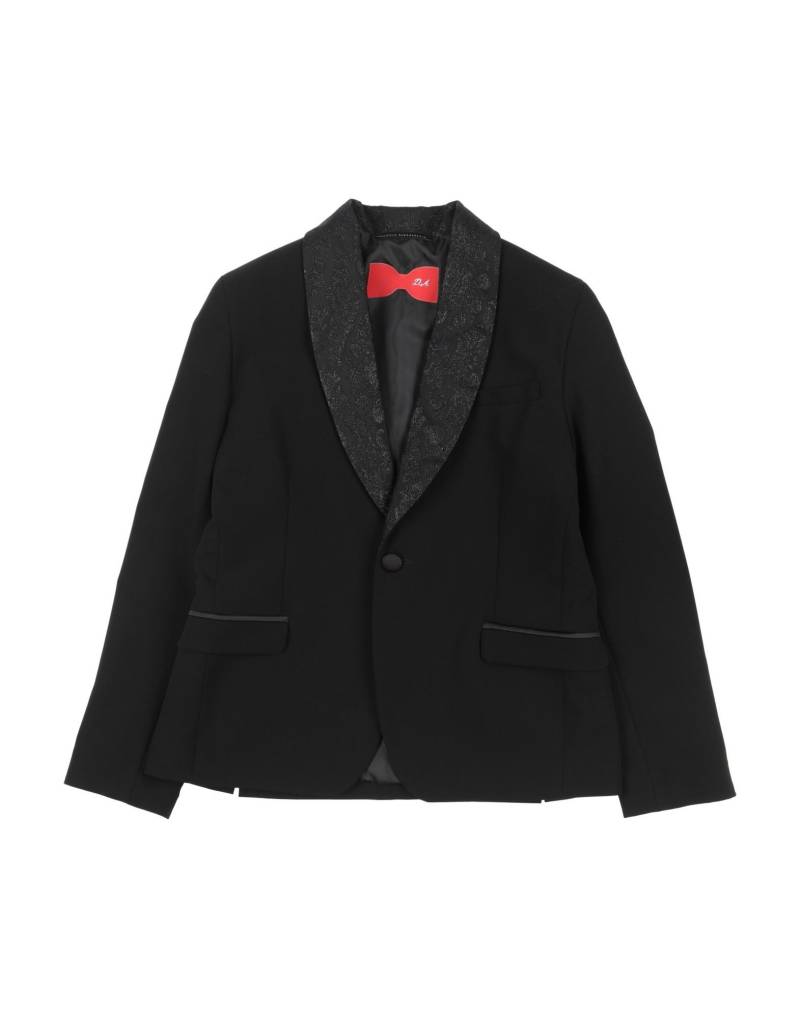DANIELE ALESSANDRINI Blazer Kinder Schwarz von DANIELE ALESSANDRINI