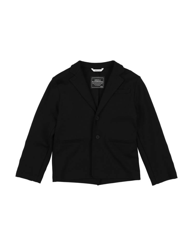 DANIELE ALESSANDRINI Blazer Kinder Schwarz von DANIELE ALESSANDRINI