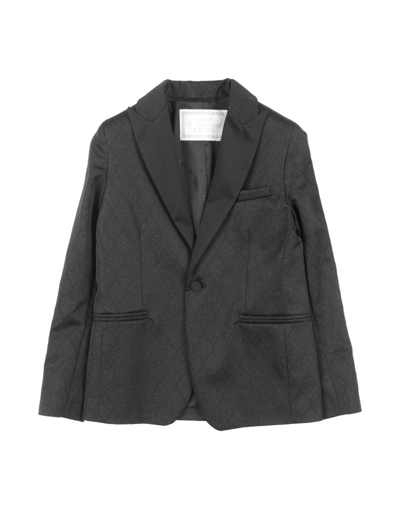 DANIELE ALESSANDRINI Blazer Kinder Schwarz von DANIELE ALESSANDRINI