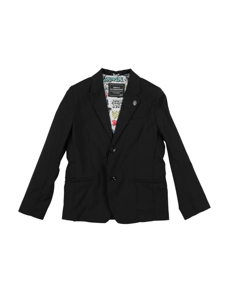 DANIELE ALESSANDRINI Blazer Kinder Schwarz von DANIELE ALESSANDRINI
