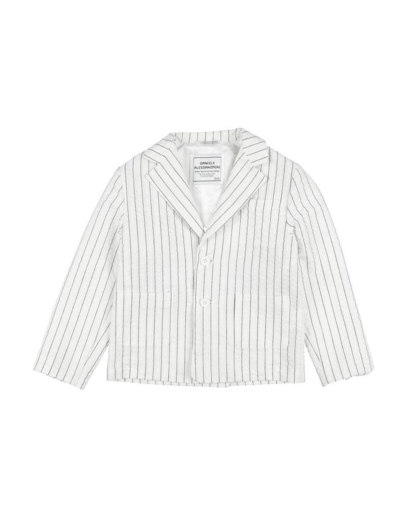 DANIELE ALESSANDRINI Blazer Kinder Weiß von DANIELE ALESSANDRINI