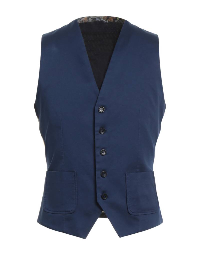 DANIELE ALESSANDRINI Couture-weste Herren Blau von DANIELE ALESSANDRINI